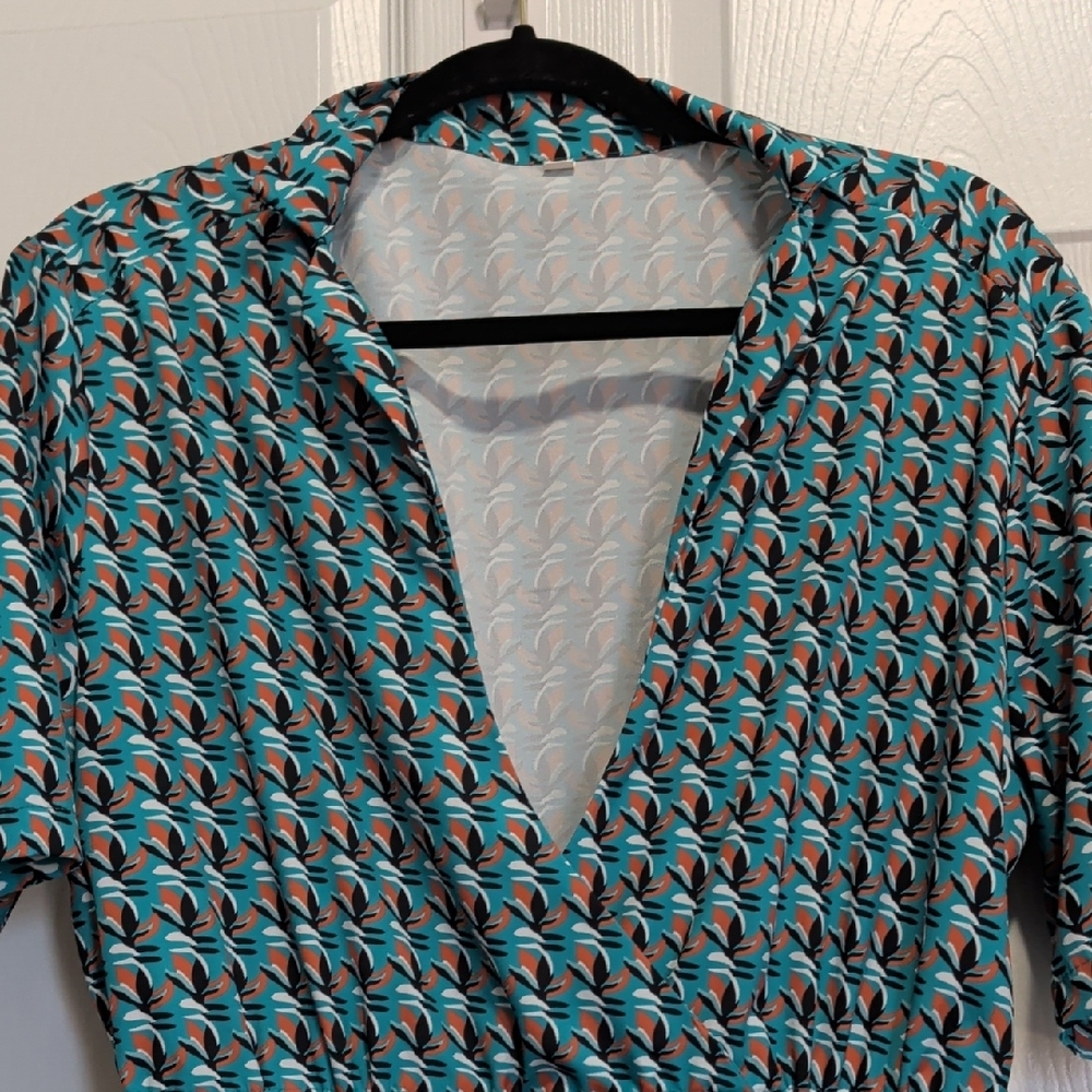 Chic Patterned Women's Jumpsuit - Picture 6 of 7